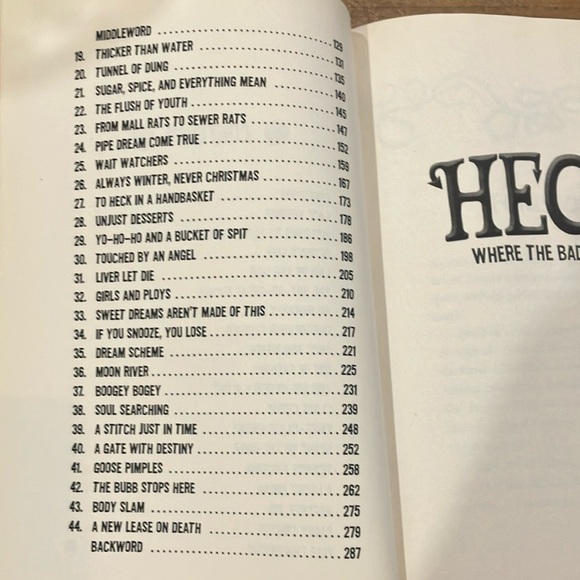 Book : Heck: Where the Bad Kids Go by Dale E. Basye - Picture 11 of 14
